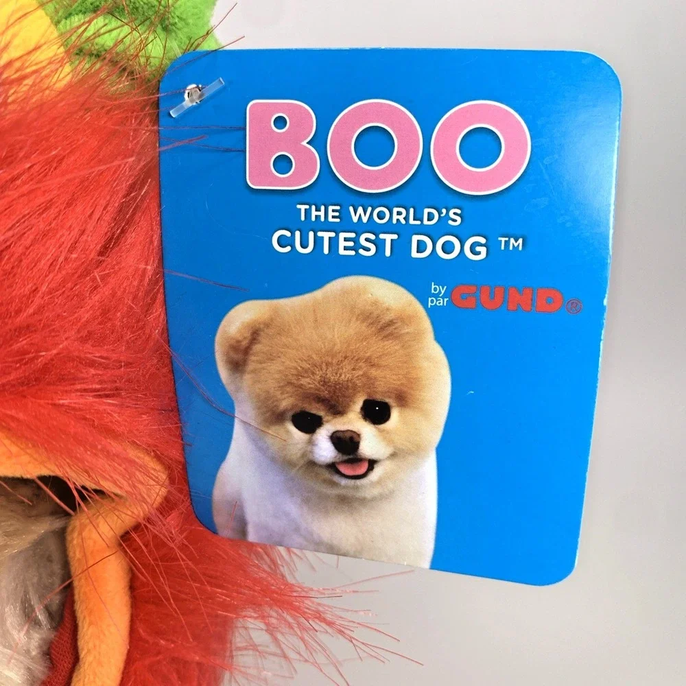 GUND Boo Worlds Cutest Dog Lunar New Year Dragon Pomeranian Stuffed Plush 9